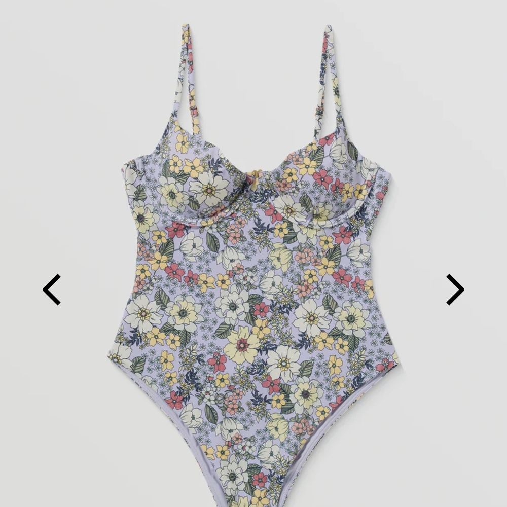 Floral Print Bodysuit